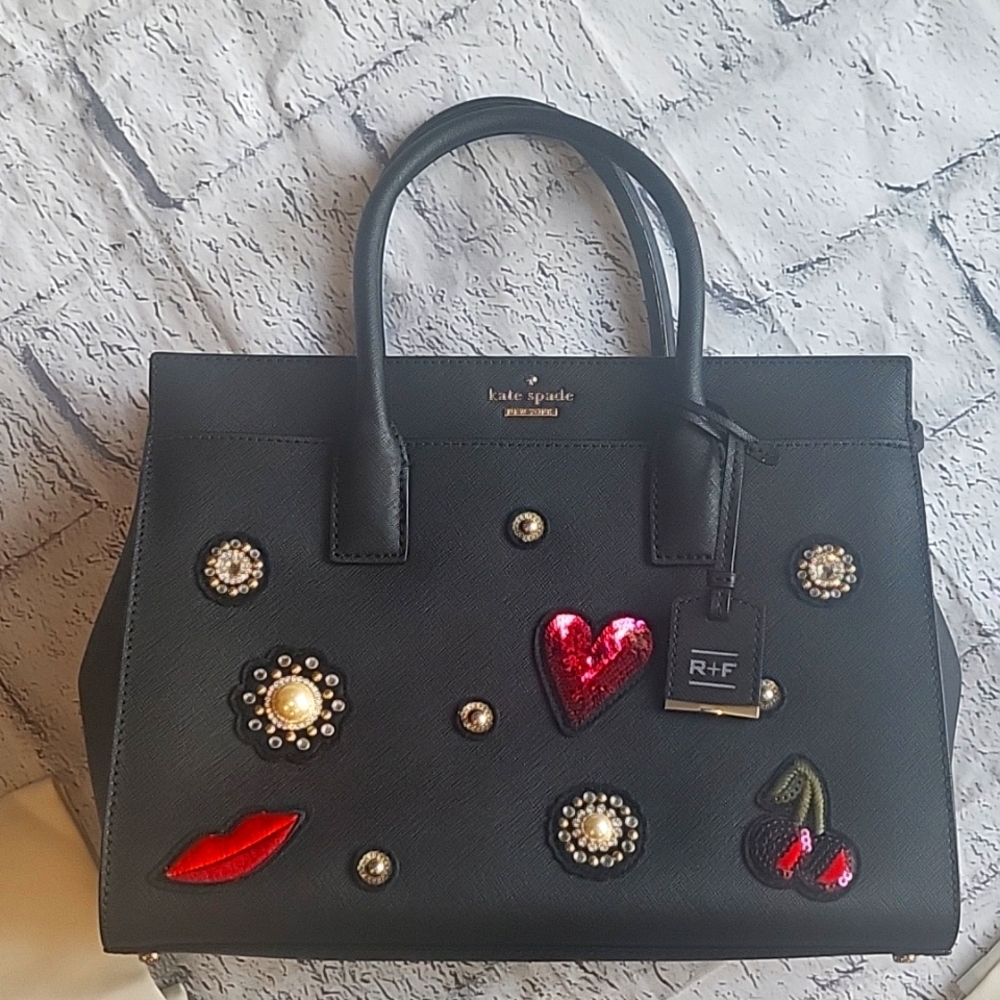 Kate Spade Cameron Large Satchel Saffiano Leather Bag